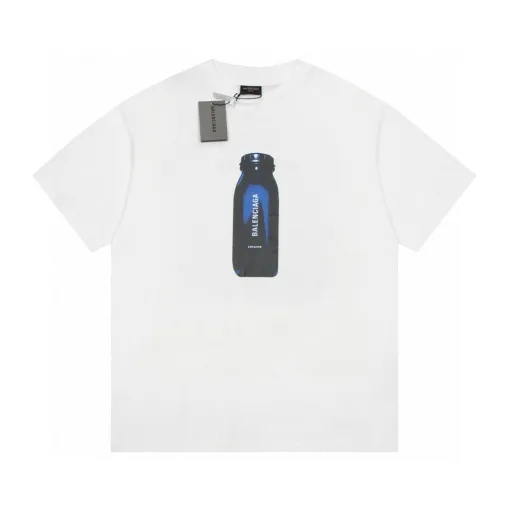Bestseller Balenciaga Kurzarm-Kollektion mit Baumwolldruck