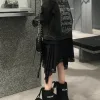 Premium Balenciaga Jacke Schwarz Denim Atmungsaktiv Luxus