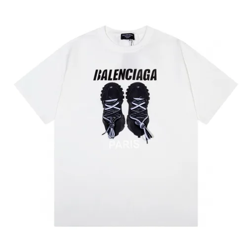 Bestseller Balenciaga Kurzarm-T-Shirt aus Baumwollkollektion
