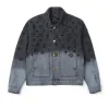 Luxus-Hosen von Louis Vuitton aus der Silver Denim Gradient Kollektion