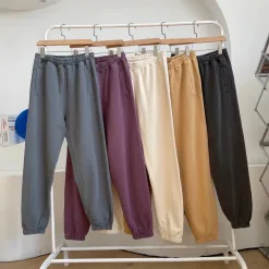 Premium Qualität Carhartt Jogginghose Schwarz Baumwolle Distressed Luxus