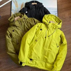 Premium Qualität Descente Daunenjacken Schwarz Sportlicher Stil