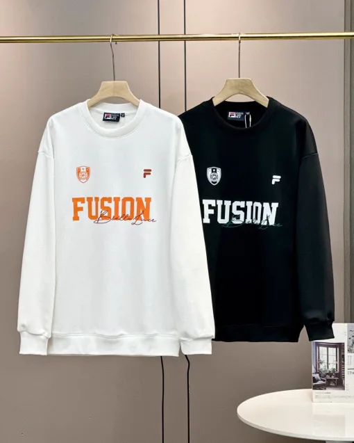 Premium Fila Hoodie Schwarz Casual Kollektion