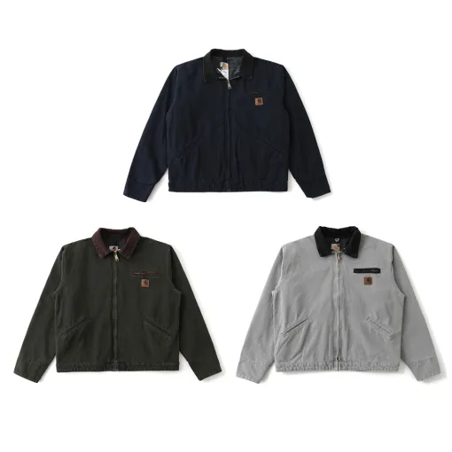 Bestseller Carhartt Mantel Grün Canvas Vintage Kollektion