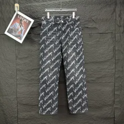 Luxus Balenciaga Jeans Grau verwaschen Luxus