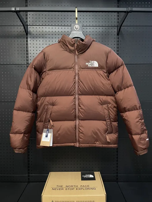 Premium The North Face Daunenjacken Braun Classic Luxury