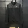 Luxus The North Face Jacken Schwarze Fleece Patchwork Kollektion