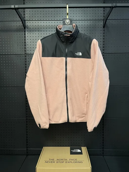 Premium The North Face Jacken Pink Fleece Patchwork Style