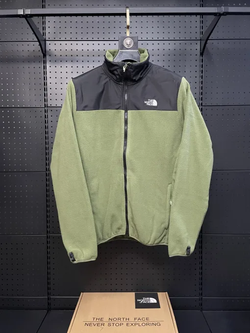 Bestseller The North Face Jacken Grün Fleece Patchwork Style