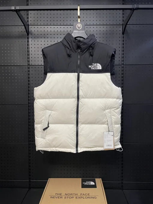 Luxus The North Face Daunenjacken Weiß Nylon Style