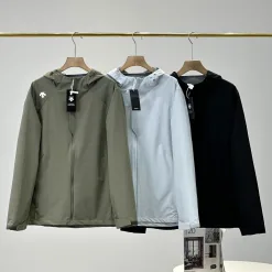 Premium Descente Mäntel Schwarz Atmungsaktiv Luxus
