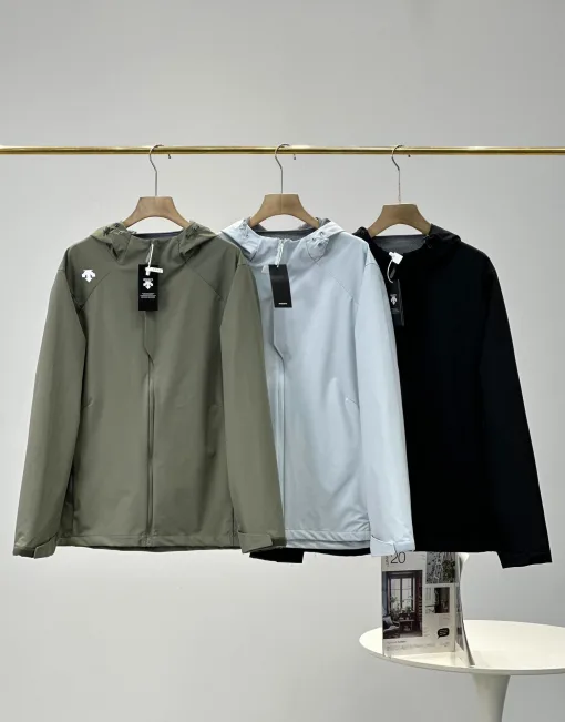 Premium Descente Mäntel Schwarz Atmungsaktiv Luxus