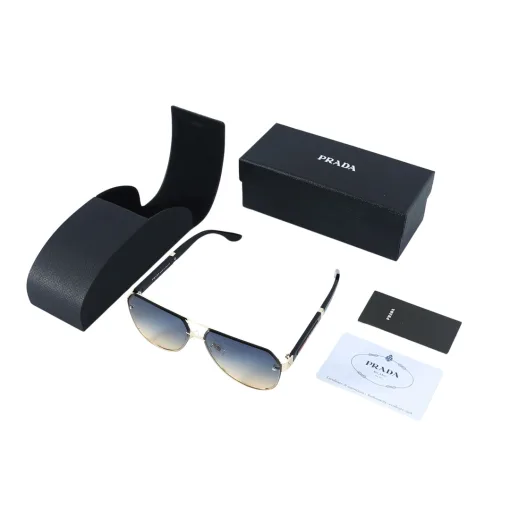 Luxus-Sonnenbrille von Prada im Farbverlaufsstil