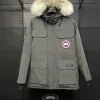Hochwertige Canada Goose Mäntel Weiß Polyester Klassischer Luxus