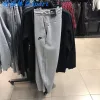 Hochwertige Nike Hose Grau Baumwolle Klassischer Stil