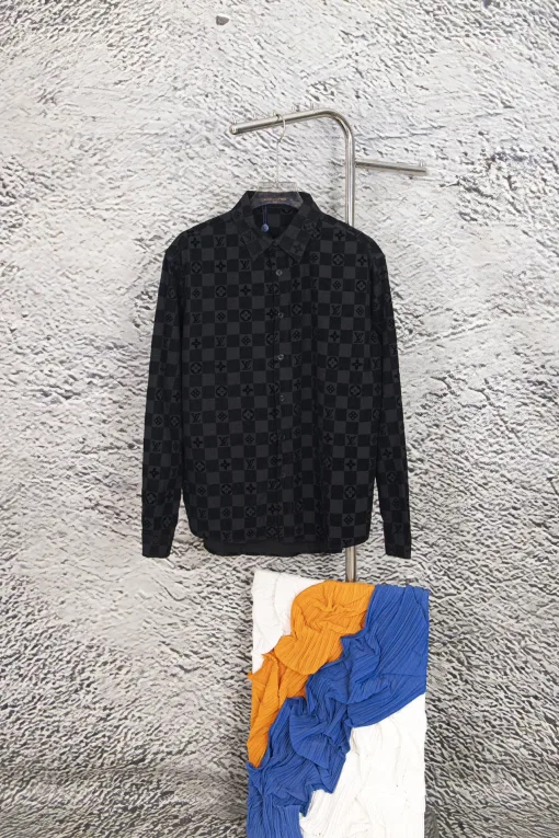 Premium Louis Vuitton Hemden Jacquard Kollektion