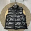 Luxus-Moncler-Mäntel aus weißem Nylon im klassischen Stil