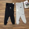 Luxus-Hosen aus schwarzer Baumwolle mit Nike-Logo