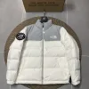 Hochwertige The North Face Daunenjacke Weiß Luxus