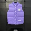 Premium-Weste von Canada Goose in weißem Nylon-Stil