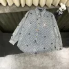 Premium Louis Vuitton Hemden Denim Jacquard Kollektion