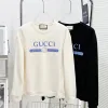 Premium Gucci Kurzarm-Kollektion aus blauer Baumwolle im Used-Look