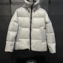 Premium Canada Goose Daunenjacke im Grau-Stil