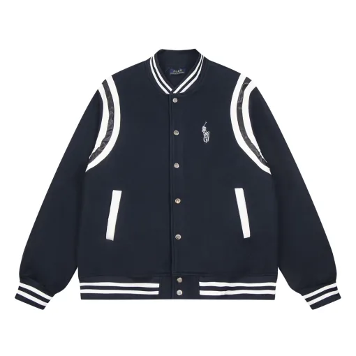 Bestseller Ralph Lauren Jeans Navy Wool Embroidered Collection