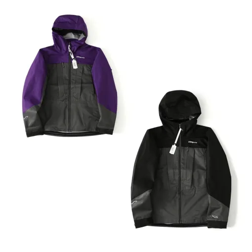 Premium Qualität Patagonia Mäntel Lila Fleece Print Luxus