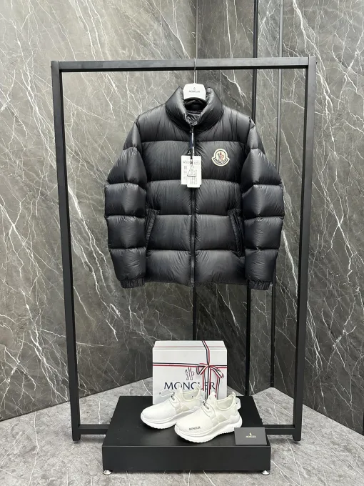 Bestseller Moncler Mäntel Nylon Kariert Luxus