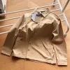 Hochwertige The North Face Shirts Khaki Cotton Washed Kollektion
