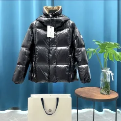 Hochwertige Irreführende Jacken Weiß Nylon Klassischer Luxus
