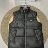 Luxus Prada Weste Weiß Nylon Style
