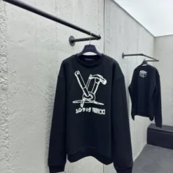 Premium Louis Vuitton Sweatshirts Baumwolle Klassischer Stil