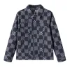 Hochwertige Louis Vuitton Hemden Denim Retro Kollektion