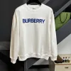 Hochwertige Burberry Sweatshirts Baumwolle Klassisch Luxus