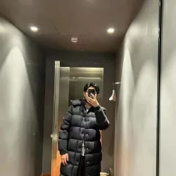 Premium Moncler Jacken im Nylon-Stil