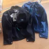 Premium Carhartt Jacke Schwarz Denim Distressed Style
