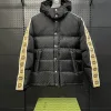 Hochwertige Gucci Mäntel Schwarz Nylon Logo Luxus