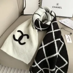 Premium Chanel Casual Wear Strickkaro-Kollektion