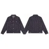 Premium Qualität Louis Vuitton Jacken Schwarz Denim Klassischer Luxus