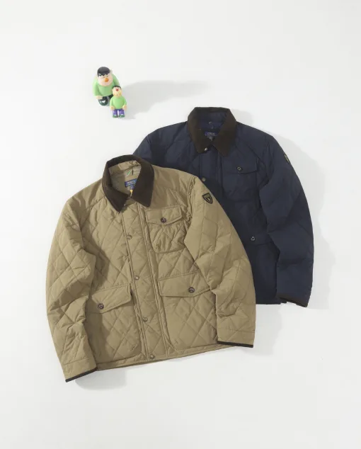 Hochwertige Ralph Lauren Mäntel Khaki Classic Luxury