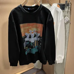 Premium Qualität Louis Vuitton Sweatshirts Baumwolle Klassischer Luxus