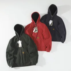 Bestseller Carhartt Mäntel Blau Canvas Luxus