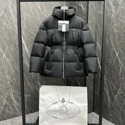 Premium Prada Langarm Nylon Classic Kollektion