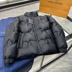Luxus Louis Vuitton Jacken Leder Luxus