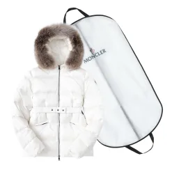 Premium Qualität Moncler Daunenjacke Schwarz Nylon Luxus