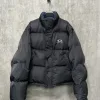 Luxus Balenciaga Jacken Schwarze Stickerei Luxus