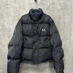 Luxus Balenciaga Jacken Schwarze Stickerei Luxus