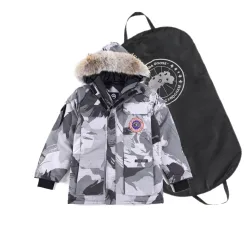 Luxus Canada Goose Mäntel Weiß Polyester Klassisch Luxus